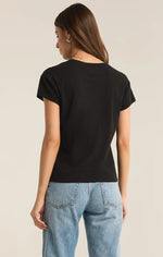 Load image into Gallery viewer, Z SUPPLY MODERN SLUB TEE- BLK
