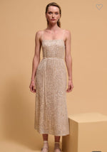 Load image into Gallery viewer, SEQUIN SLIP DRESS
