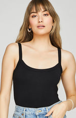 Load image into Gallery viewer, GENTLE FAWN ROSIE TANK-BLK
