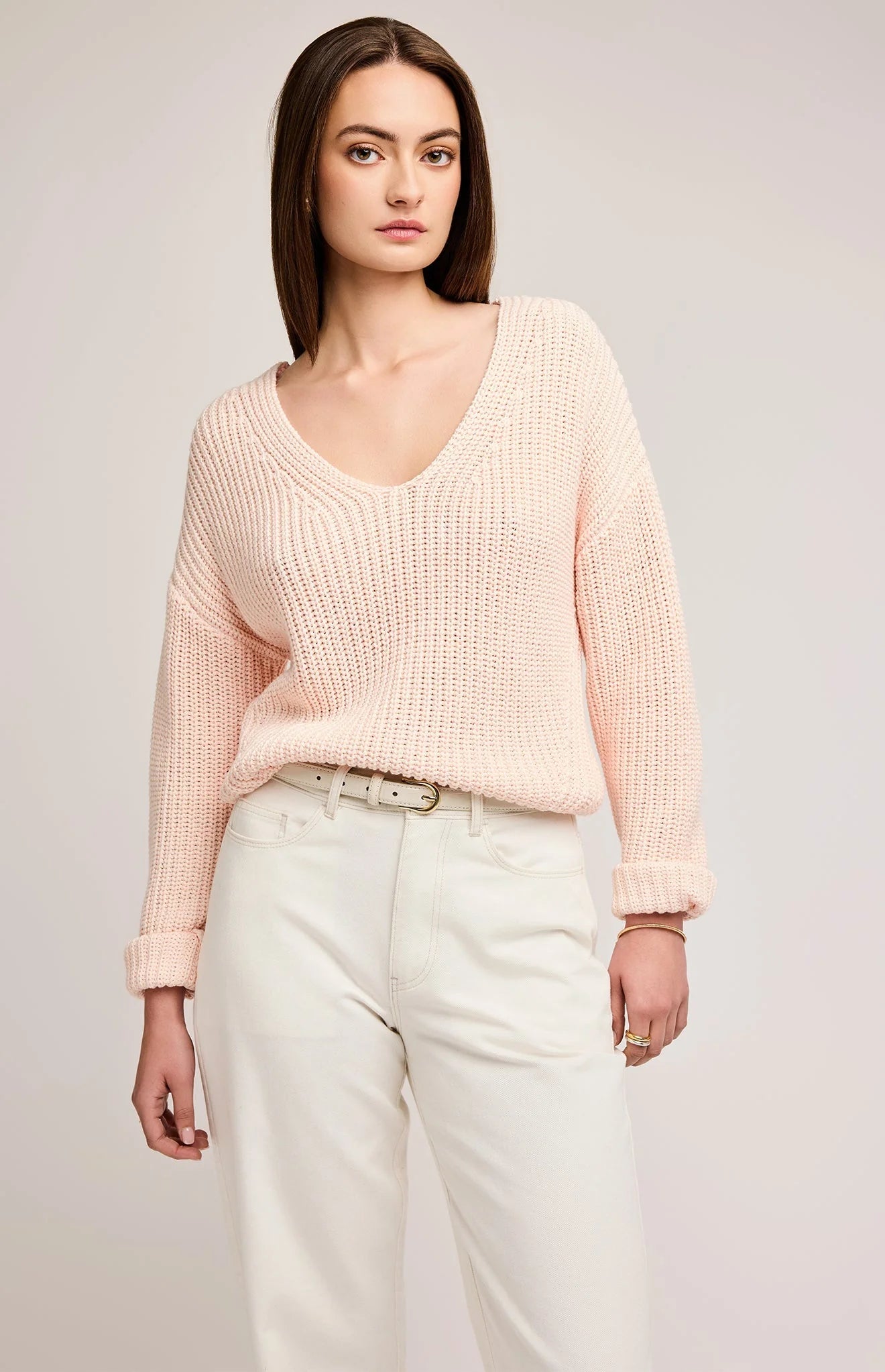 GENTLE FAWN SPENCER V-NECK SWEATER