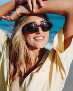 Load image into Gallery viewer, I SEA CAMILLA SUNGLASSES IN TORT/BROWN POLARIZED
