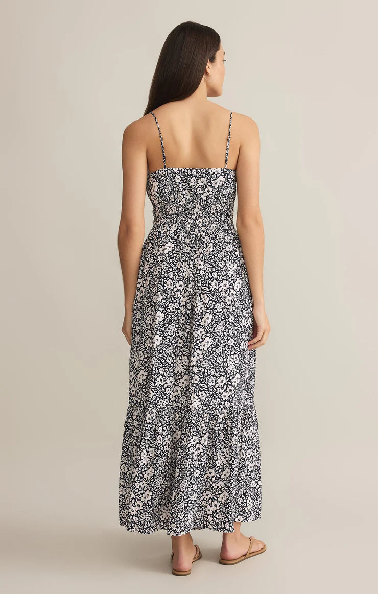 Z SUPPLY TOLUCA YNEZ FLORAL MAXI DRESS